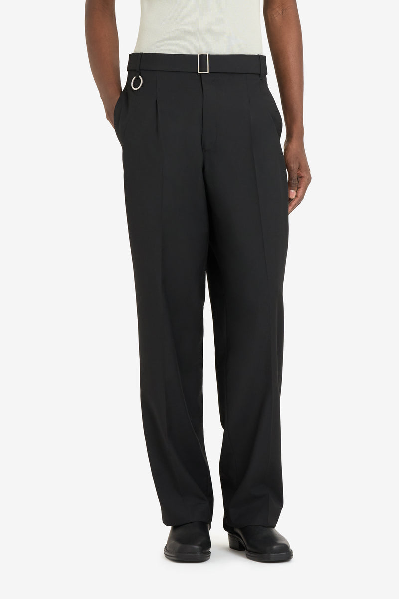 LOOSE SUIT PANT BLACK 2
