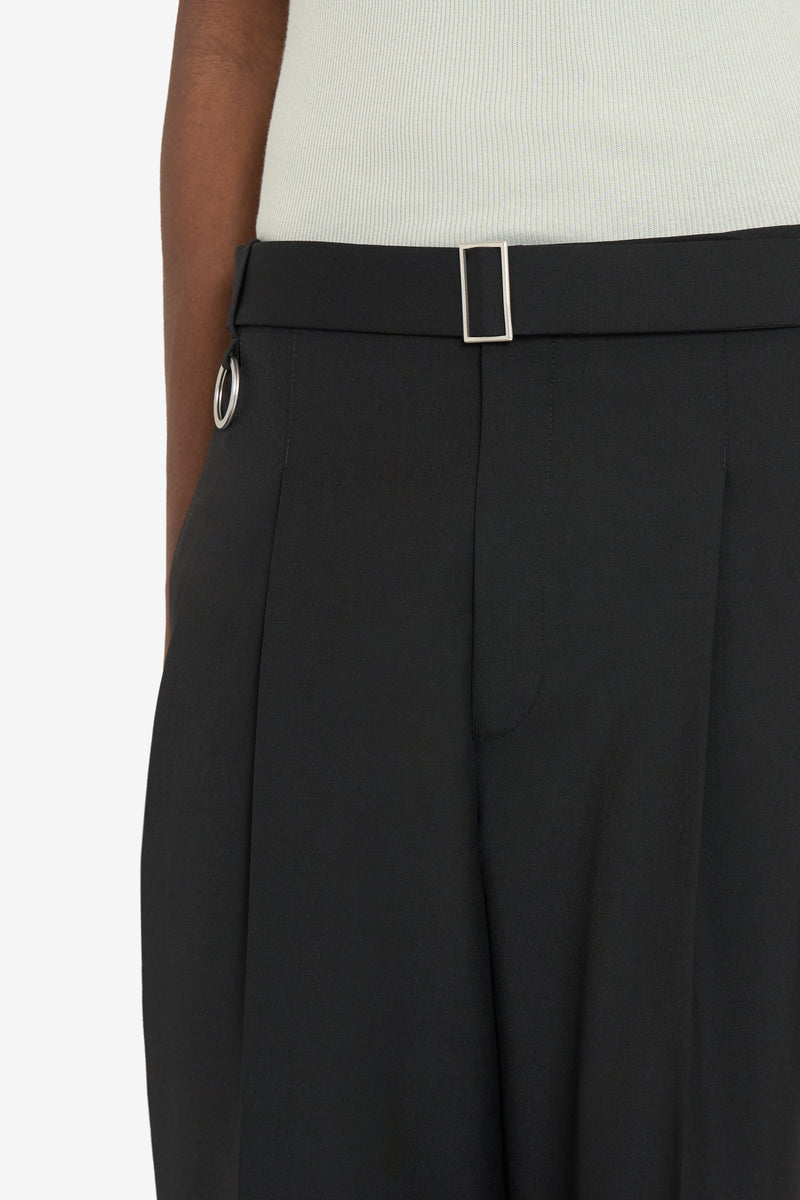 LOOSE SUIT PANT BLACK 3