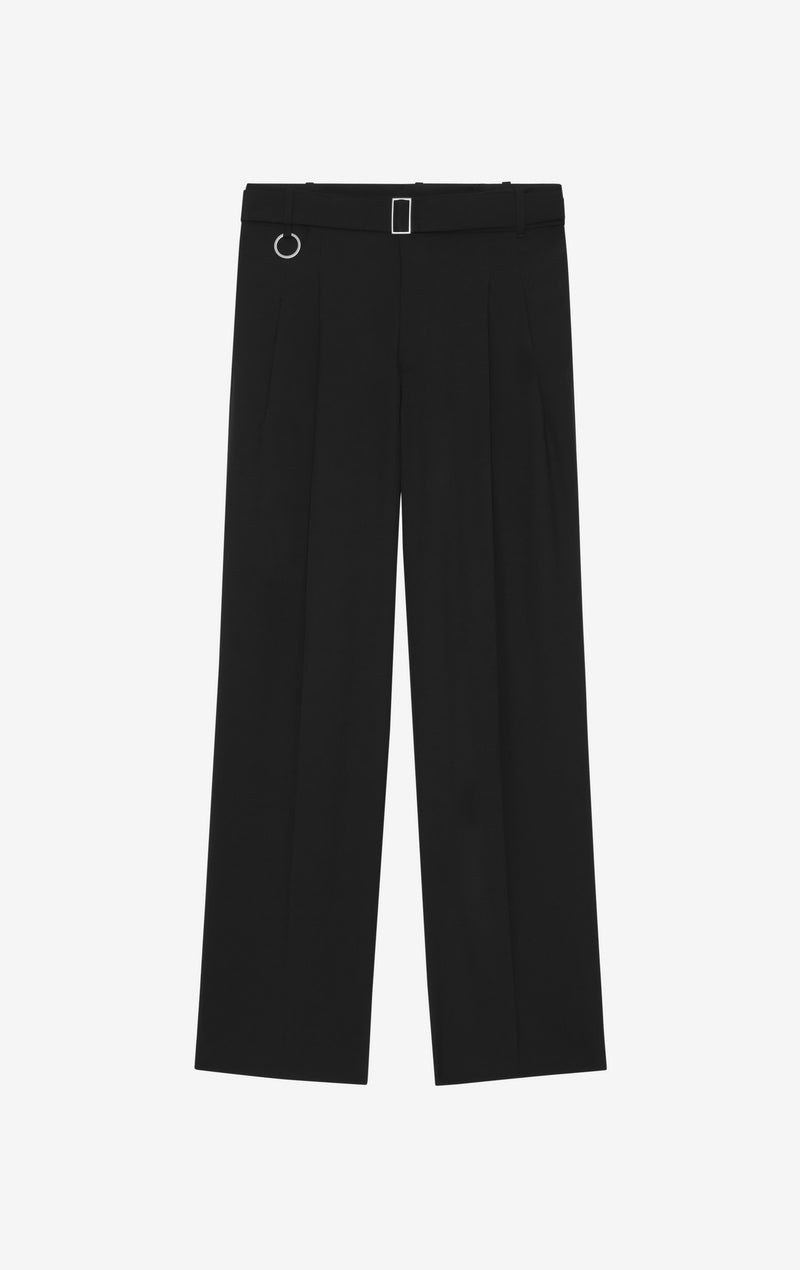 ETUDES STUDIO LOOSE SUIT PANT BLACK 1