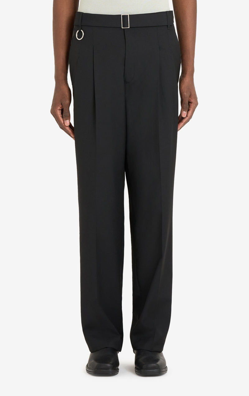 LOOSE SUIT PANT 42 / BLACK