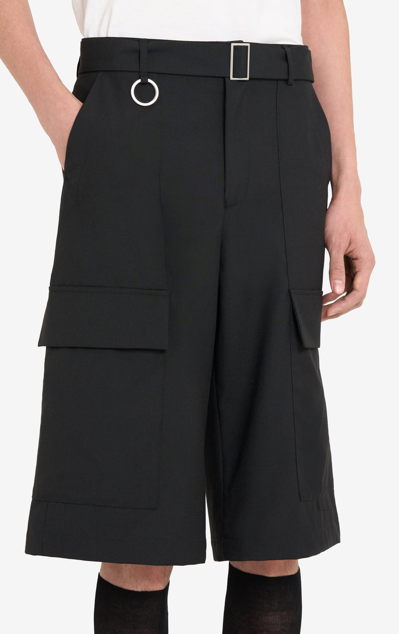 SHORT DE COSTUME EN LAINE ETUDES STUDIO NOIR 4