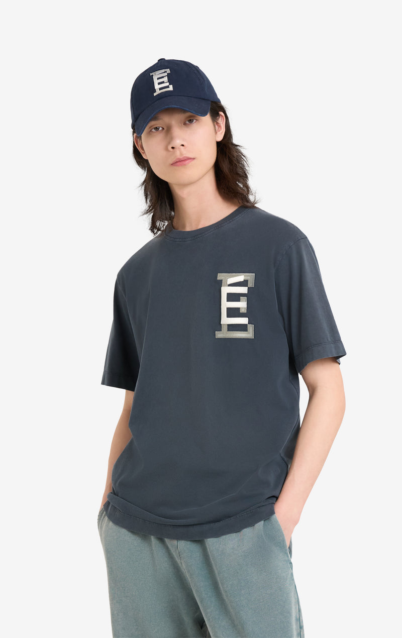 ETUDES STUDIO REGULAR T-SHIRT UNIVERSITY NAVY 3
