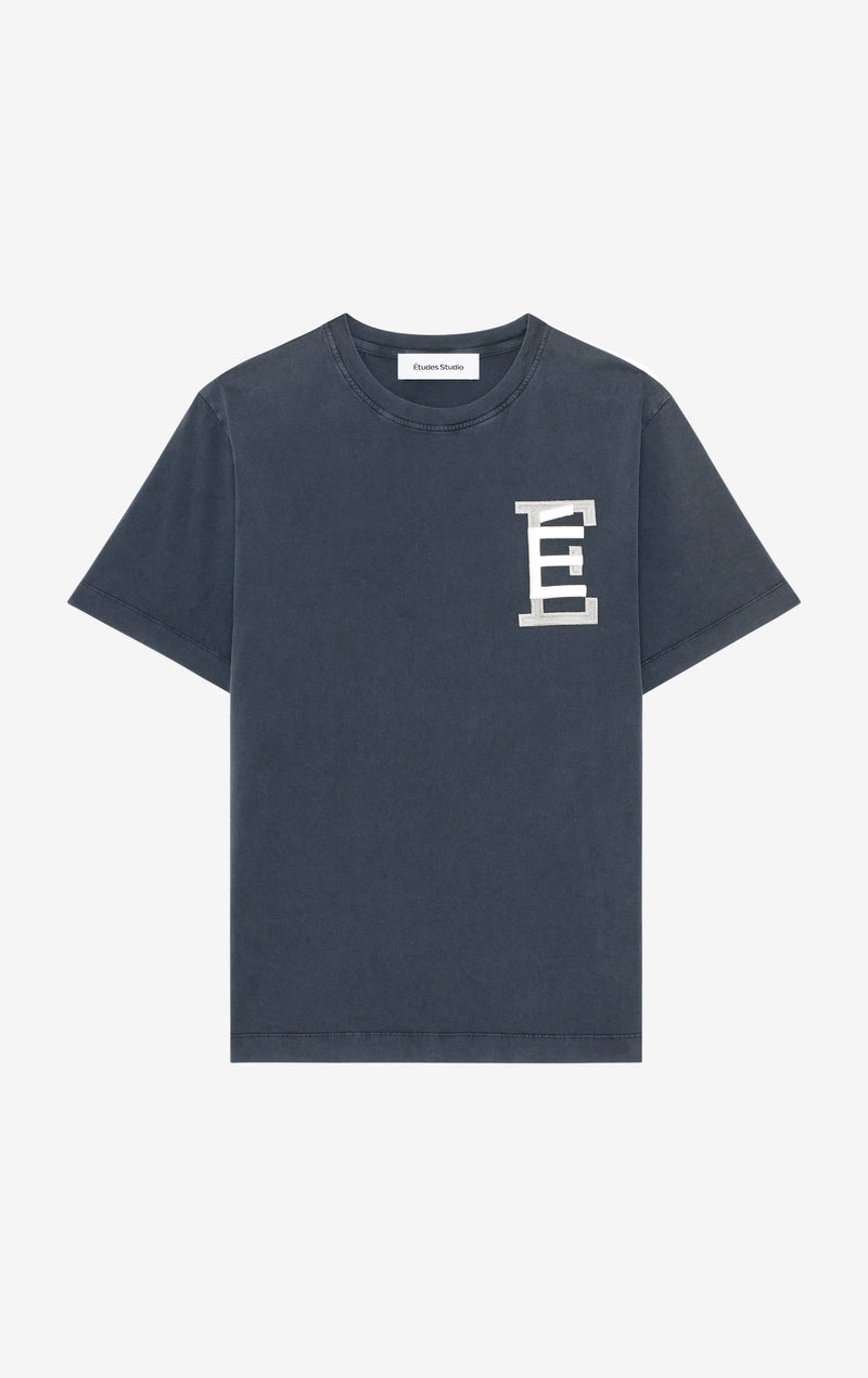 ETUDES STUDIO REGULAR T-SHIRT UNIVERSITY NAVY 1