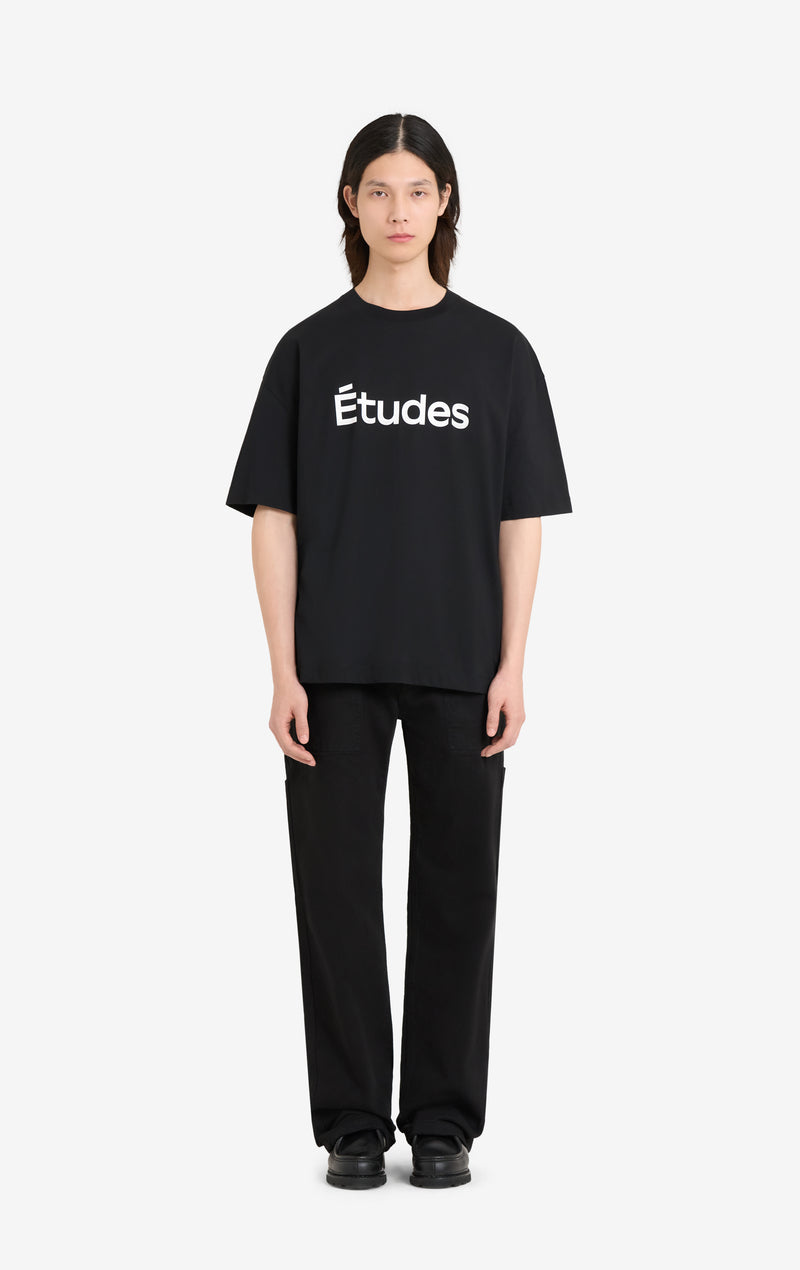 ETUDES STUDIO RELAX T-SHIRT BLACK 2