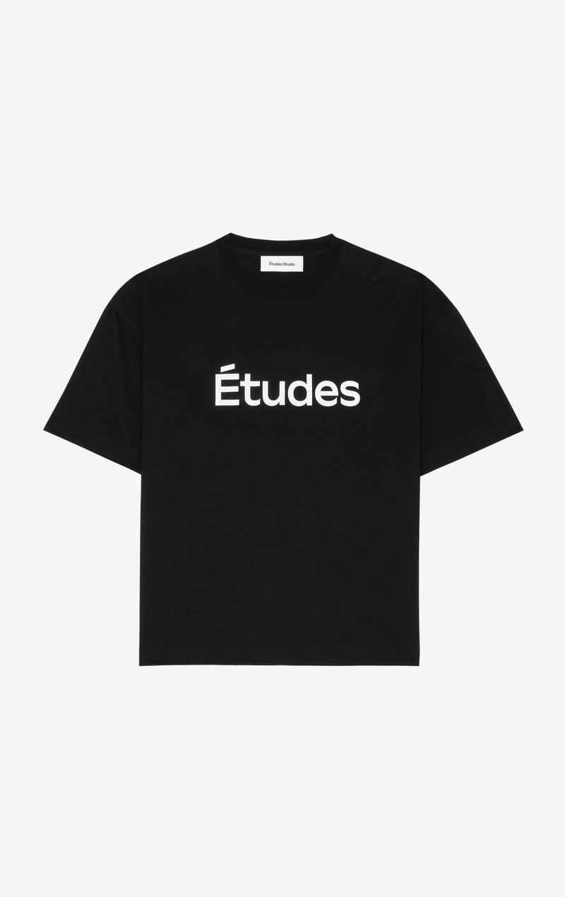 ETUDES STUDIO RELAX T-SHIRT BLACK 1