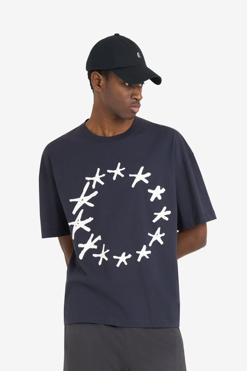 RELAX T-SHIRT STARS NAVY 2