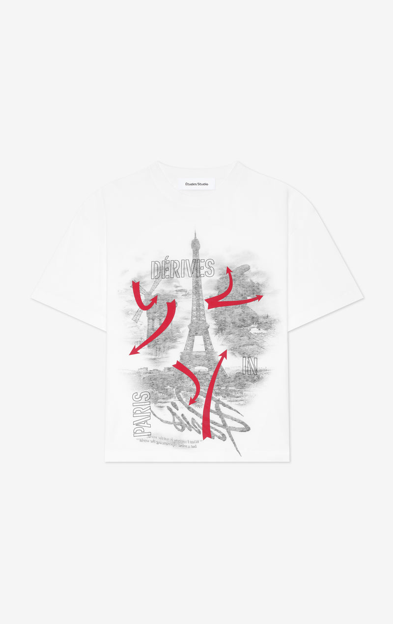 ETUDES STUDIO RELAX T-SHIRT DERIVES WHITE 1