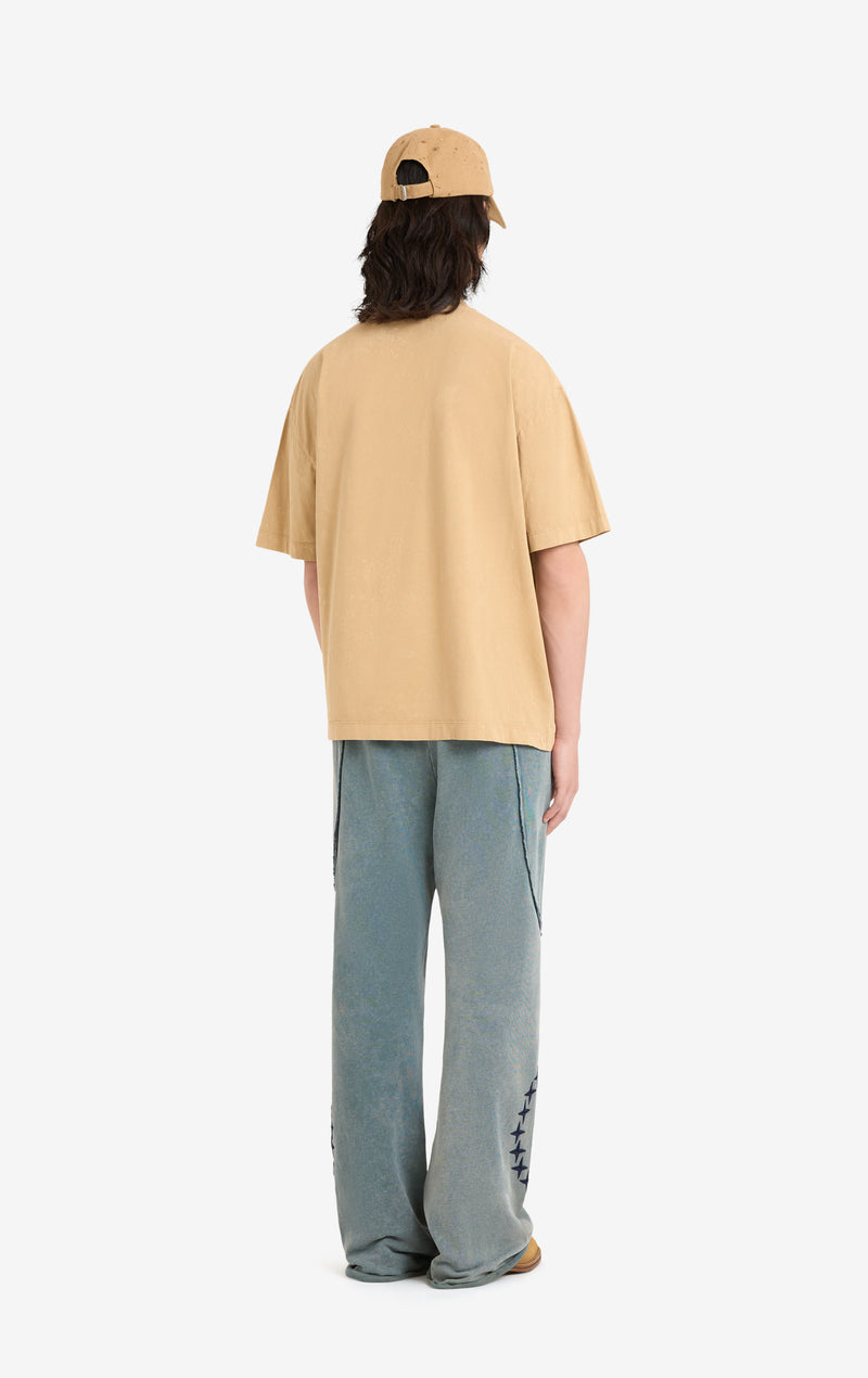 ETUDES STUDIO RELAX T-SHIRT EUROPA BOLD CAMEL 4