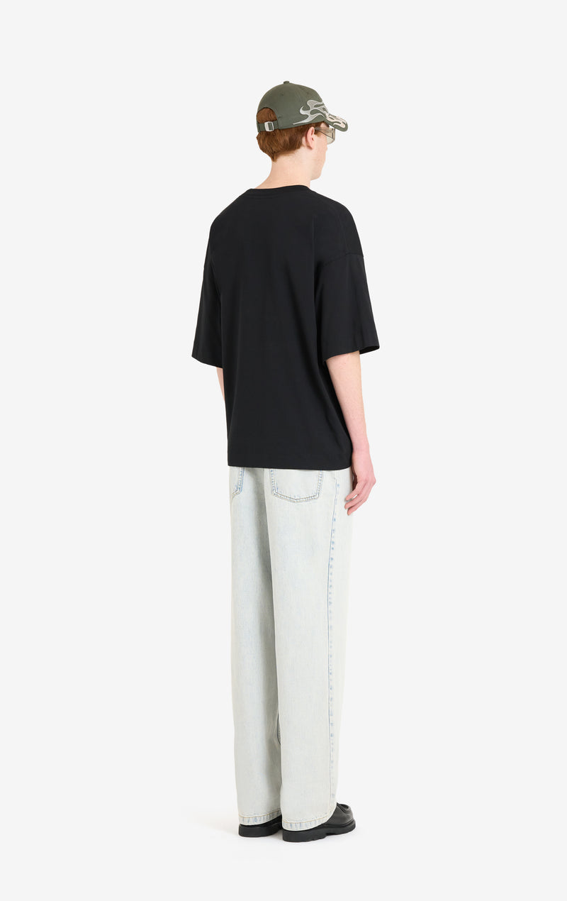 ETUDES STUDIO OVERSIZE POCKET T-SHIRT BLACK 4