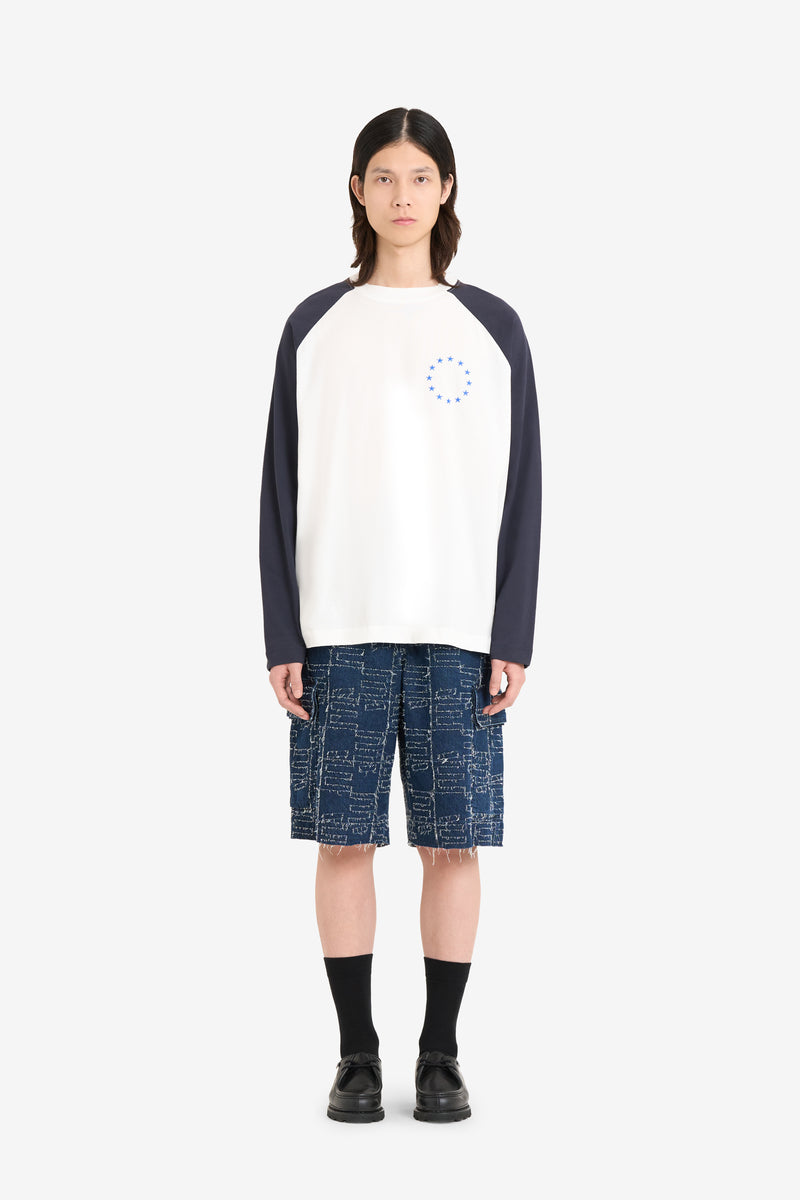 LS RELAX RAGLAN T-SHIRT WHITE 1