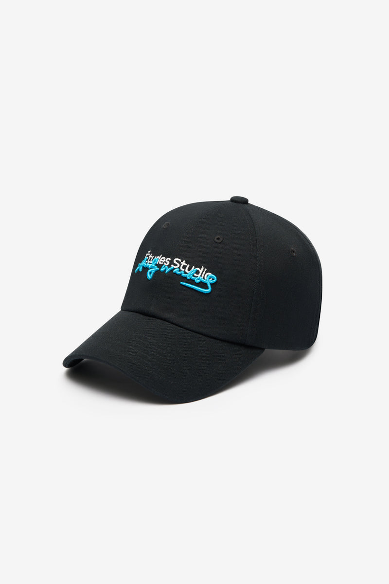 ANDY WARHOL CAP SIGNATURE BLACK 1