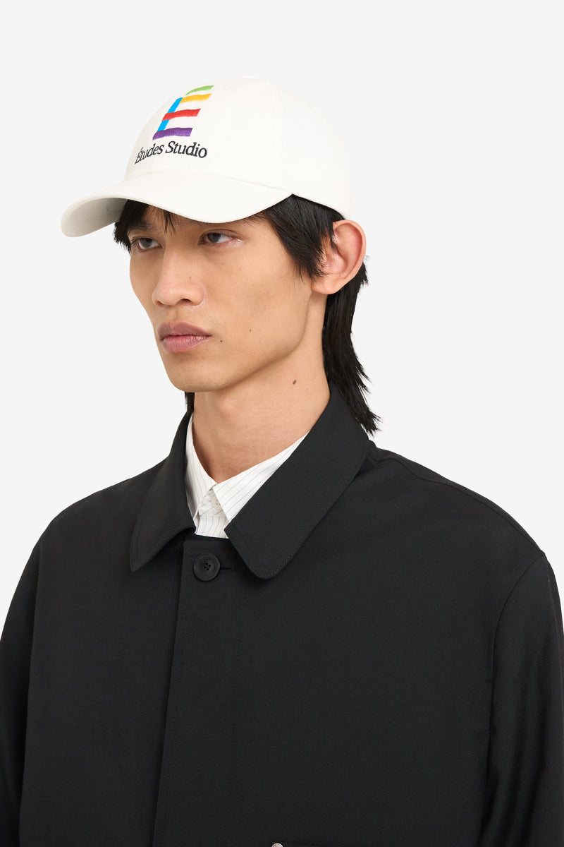 ETUDES STUDIO CAP RAINBOW E WHITE 4