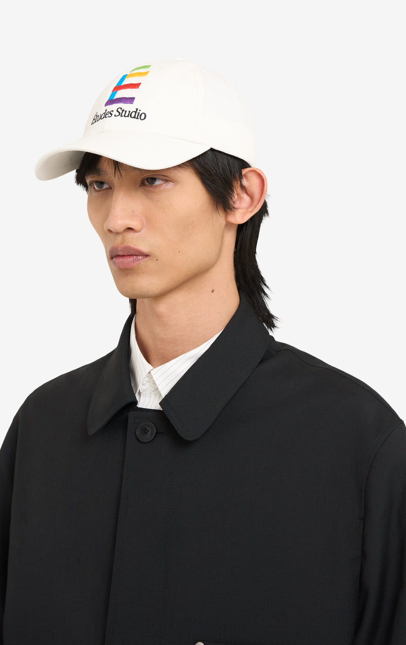 ETUDES STUDIO CAP RAINBOW E WHITE 4
