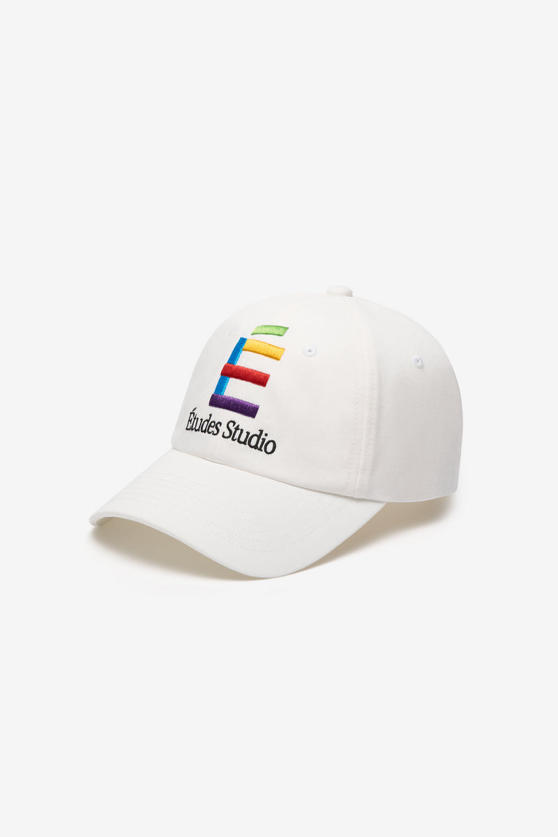 ETUDES STUDIO CAP RAINBOW E WHITE 1