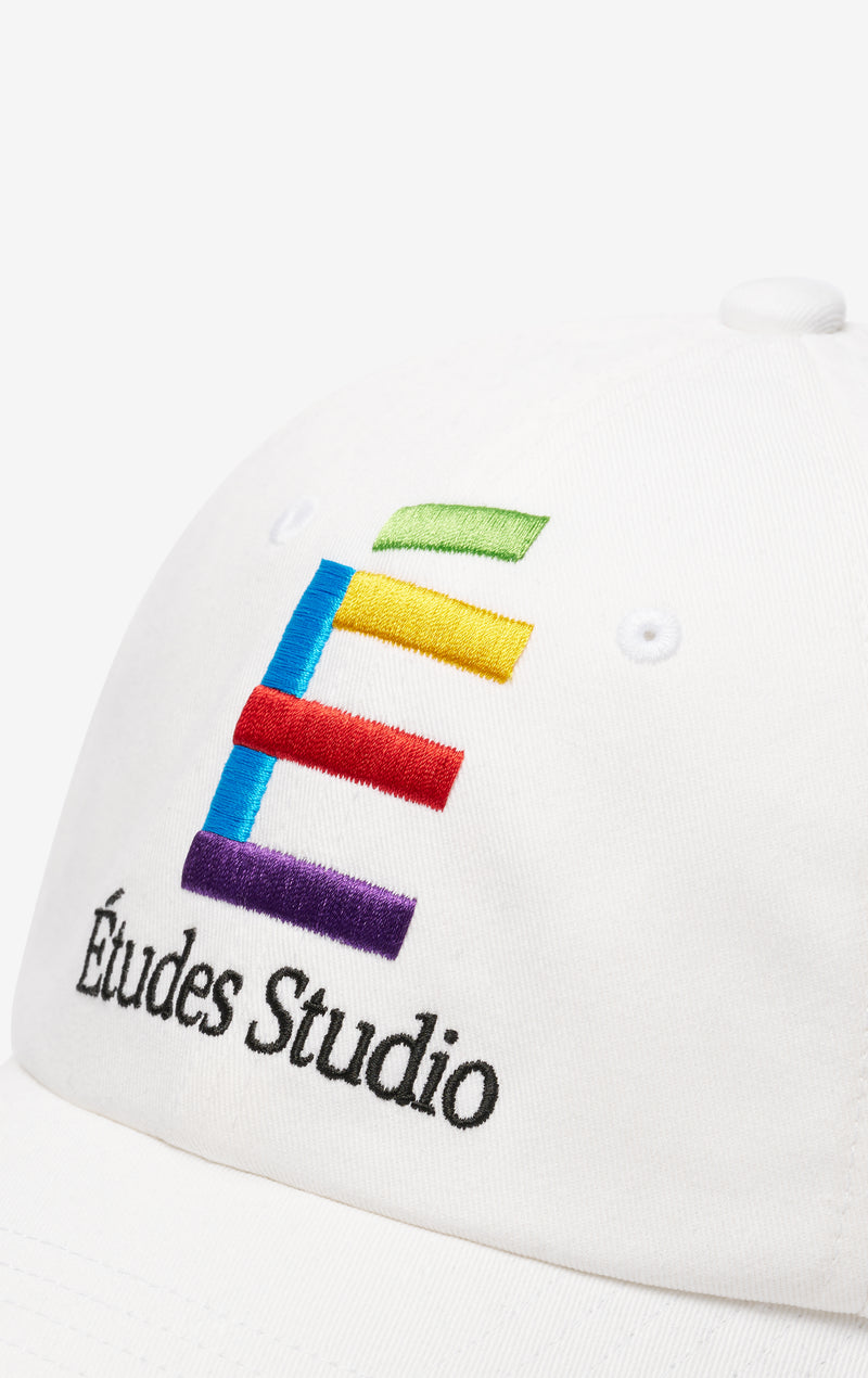 ETUDES STUDIO CAP RAINBOW E WHITE 2