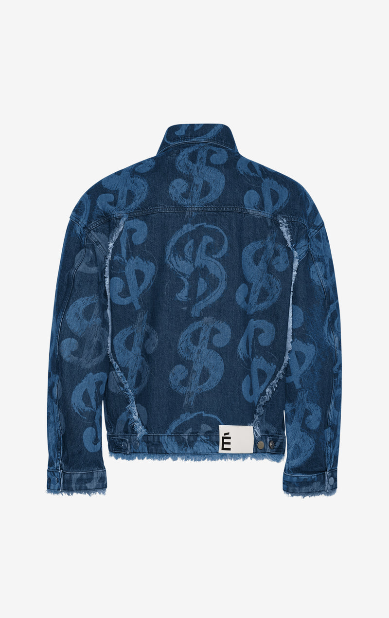 VESTE EN JEAN AMPLE AW 42 / BLEU