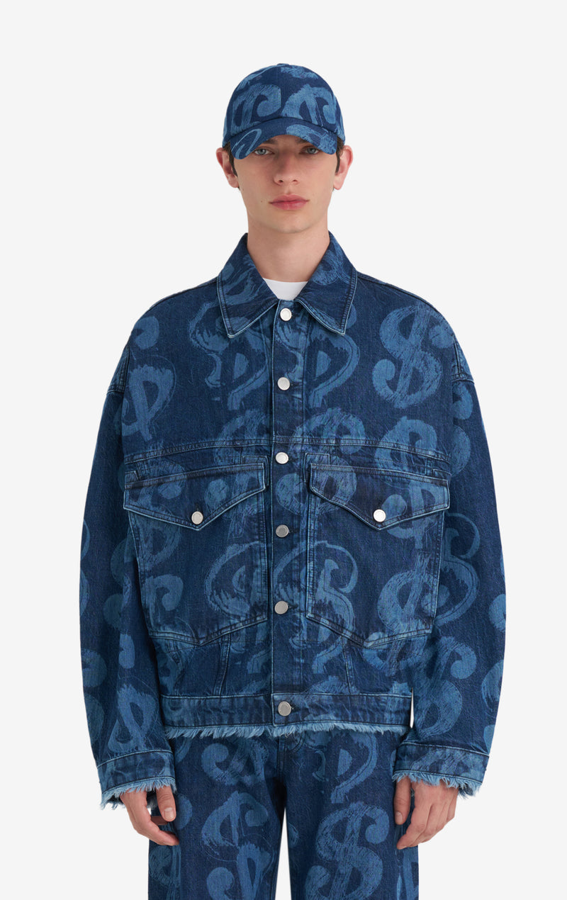 LOOSE DENIM JACKET ANDY WARHOL