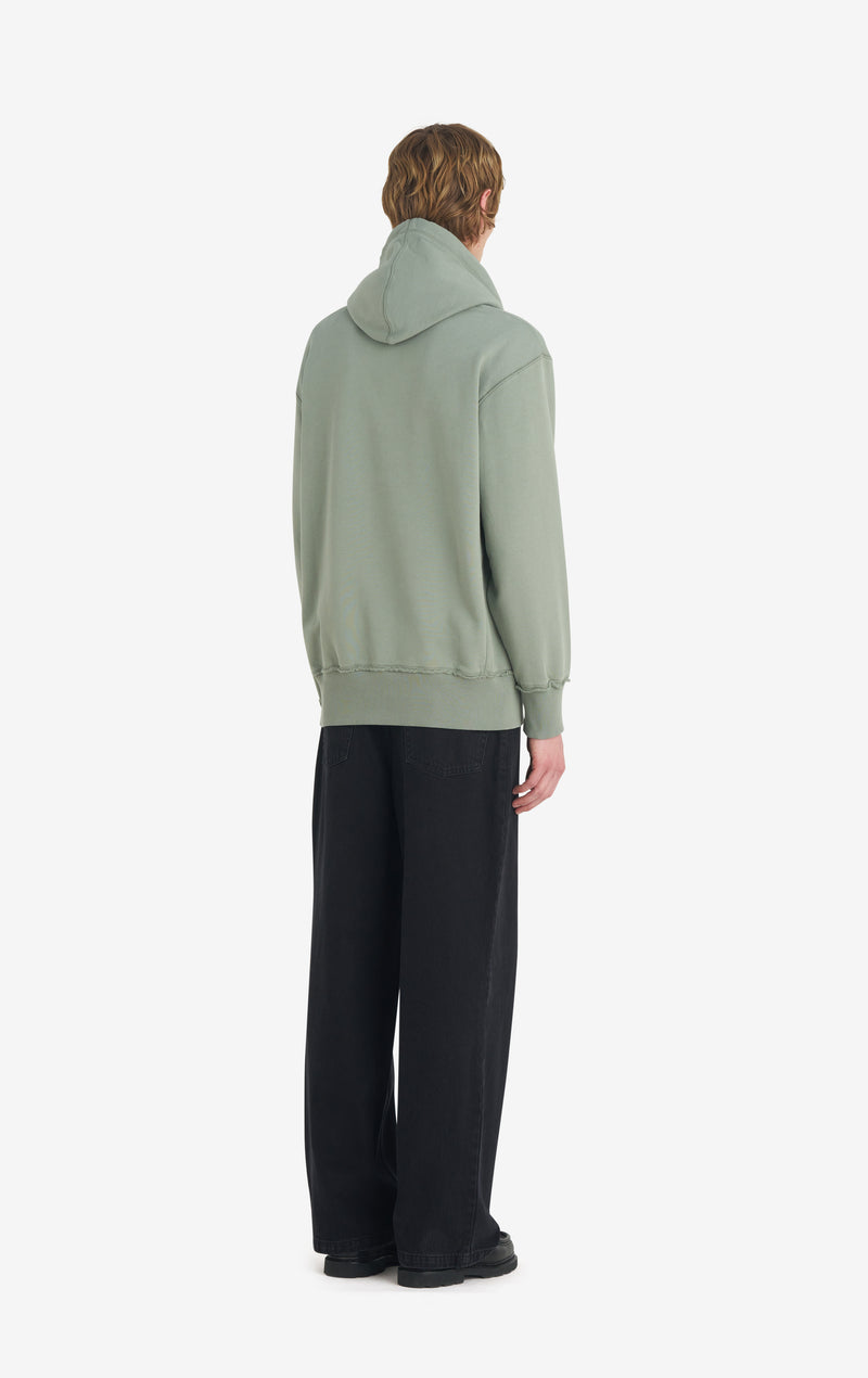 RELAX HOODIE PATCH ANDY WARHOL XXS / THYME