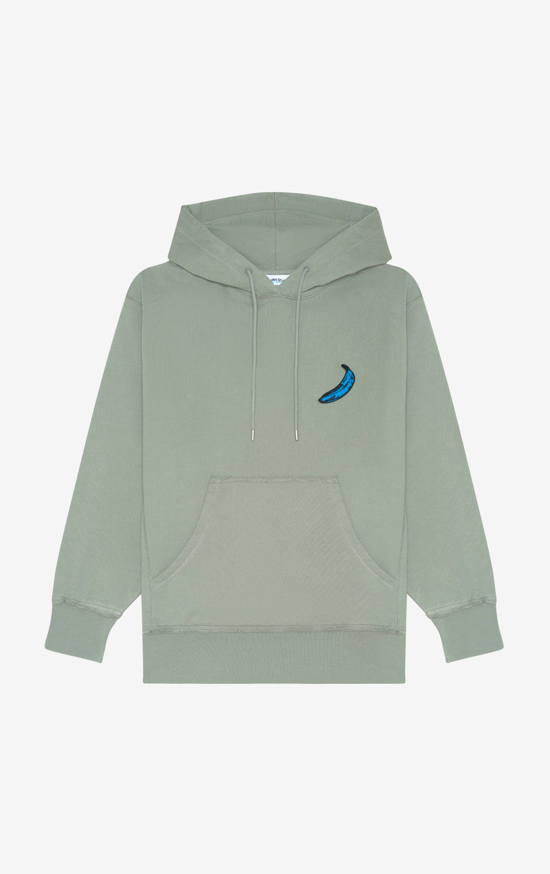 RELAX HOODIE PATCH ANDY WARHOL XXS / THYME