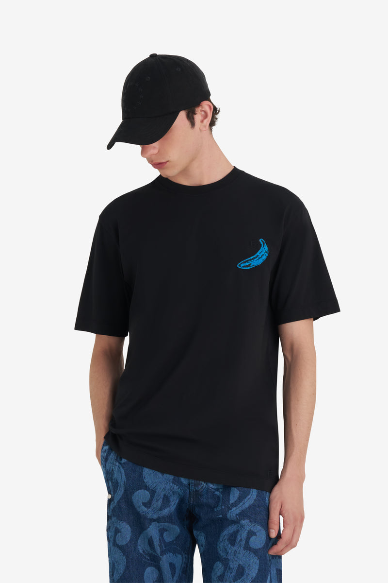 REGULAR T-SHIRT ANDY WARHOL PATCH ANTHRACITE 3