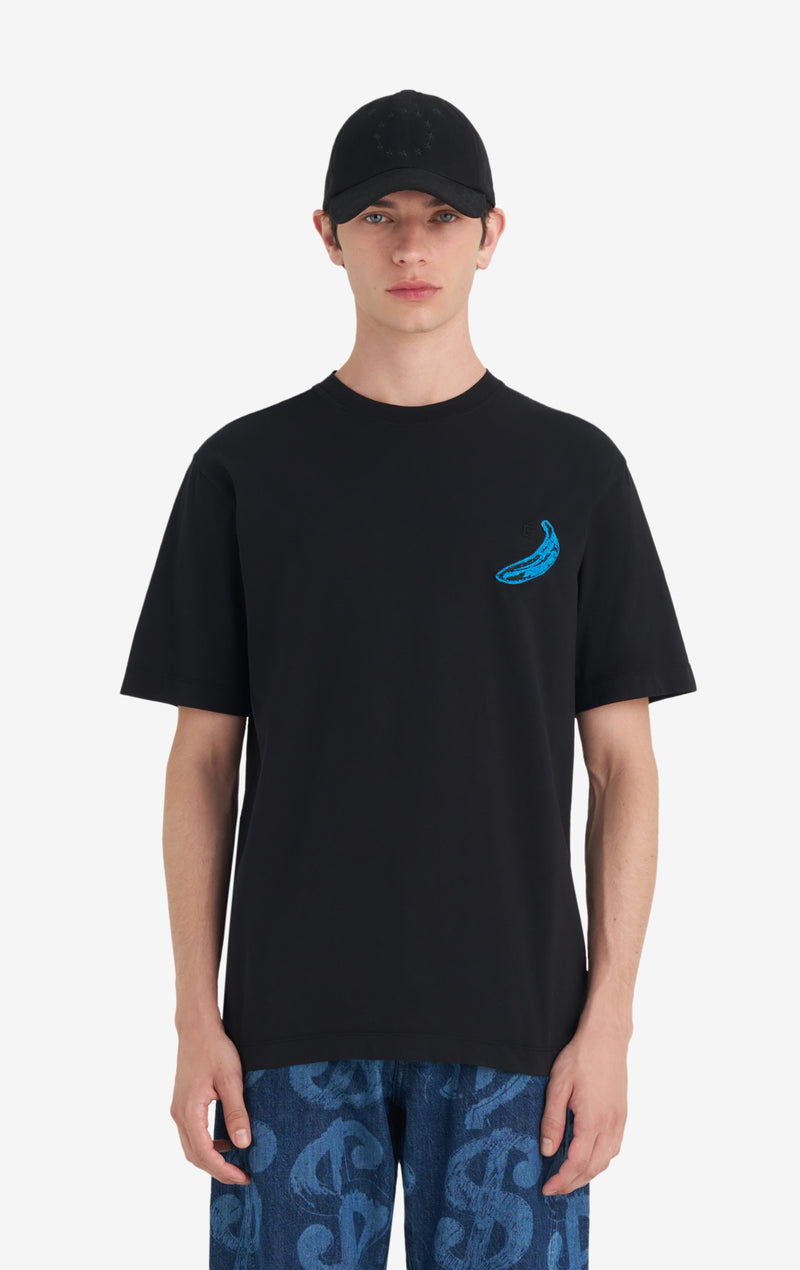 REGULAR T-SHIRT ANDY WARHOL PATCH XXS / ANTHRACITE