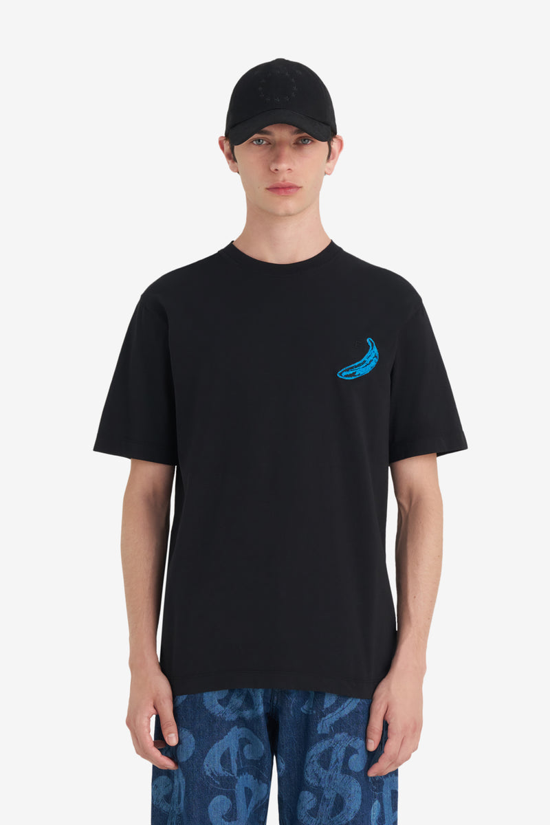 REGULAR T-SHIRT ANDY WARHOL PATCH ANTHRACITE 2