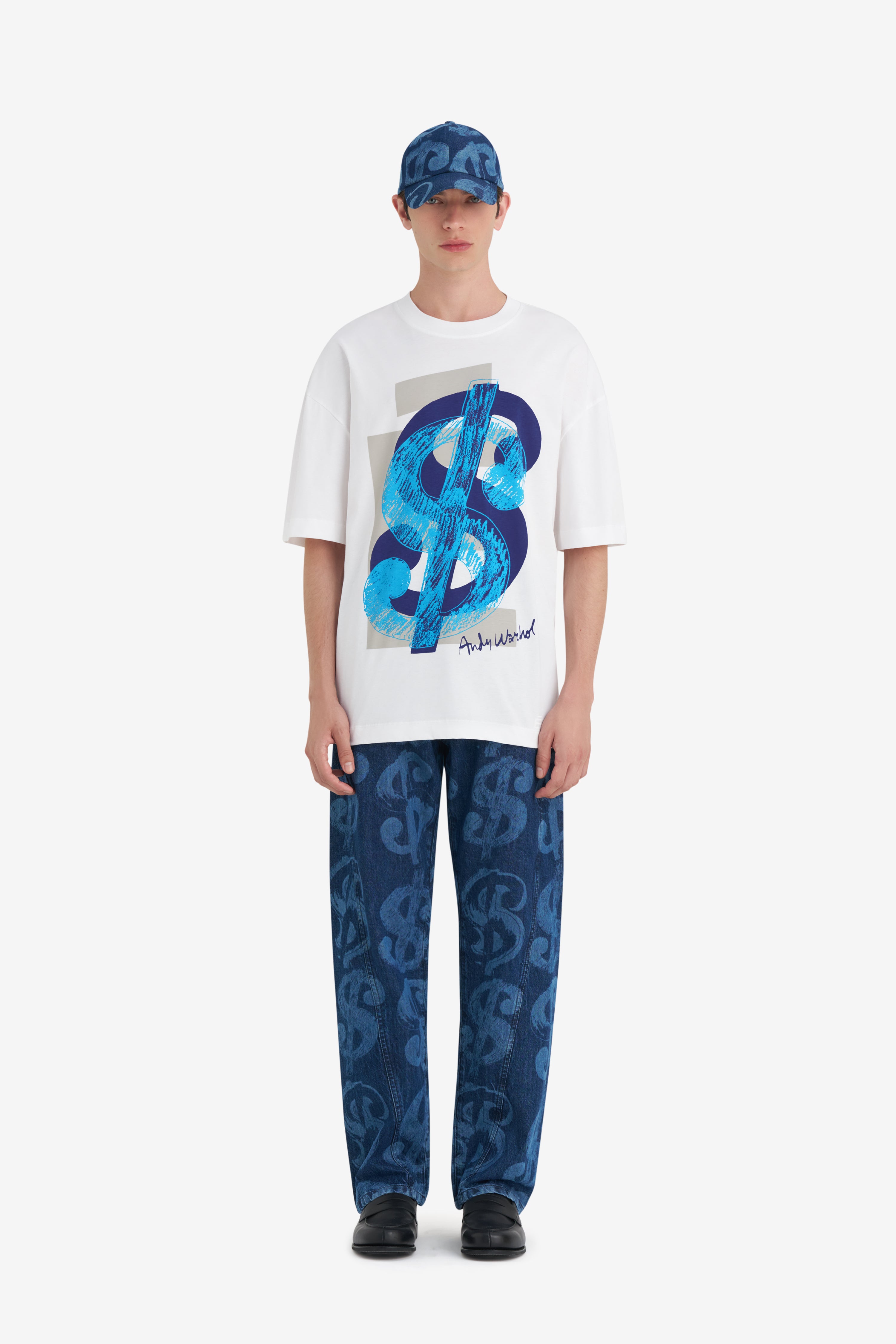 REGULAR T-SHIRT DOLLAR ANDY WARHOL WHITE | Études Studio