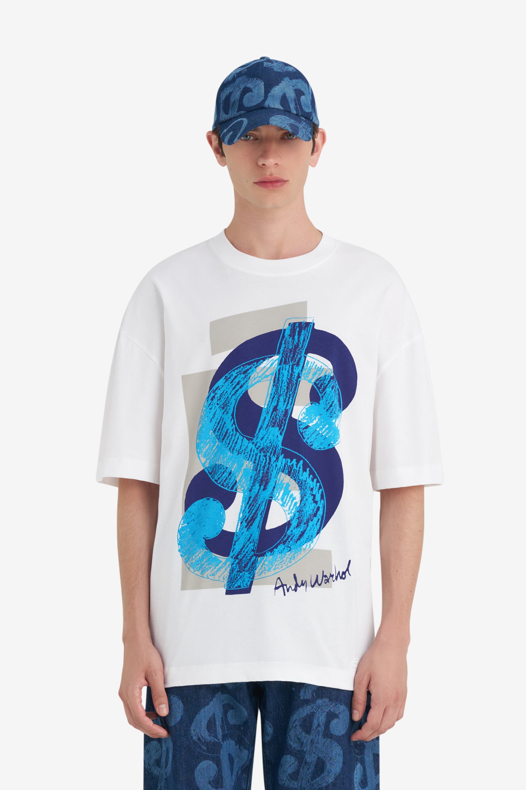 REGULAR T-SHIRT DOLLAR ANDY WARHOL WHITE | Études Studio