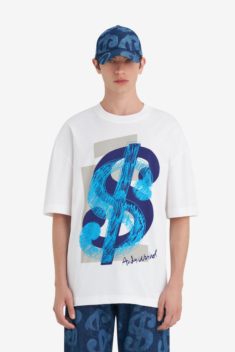 REGULAR T-SHIRT DOLLAR ANDY WARHOL WHITE 2