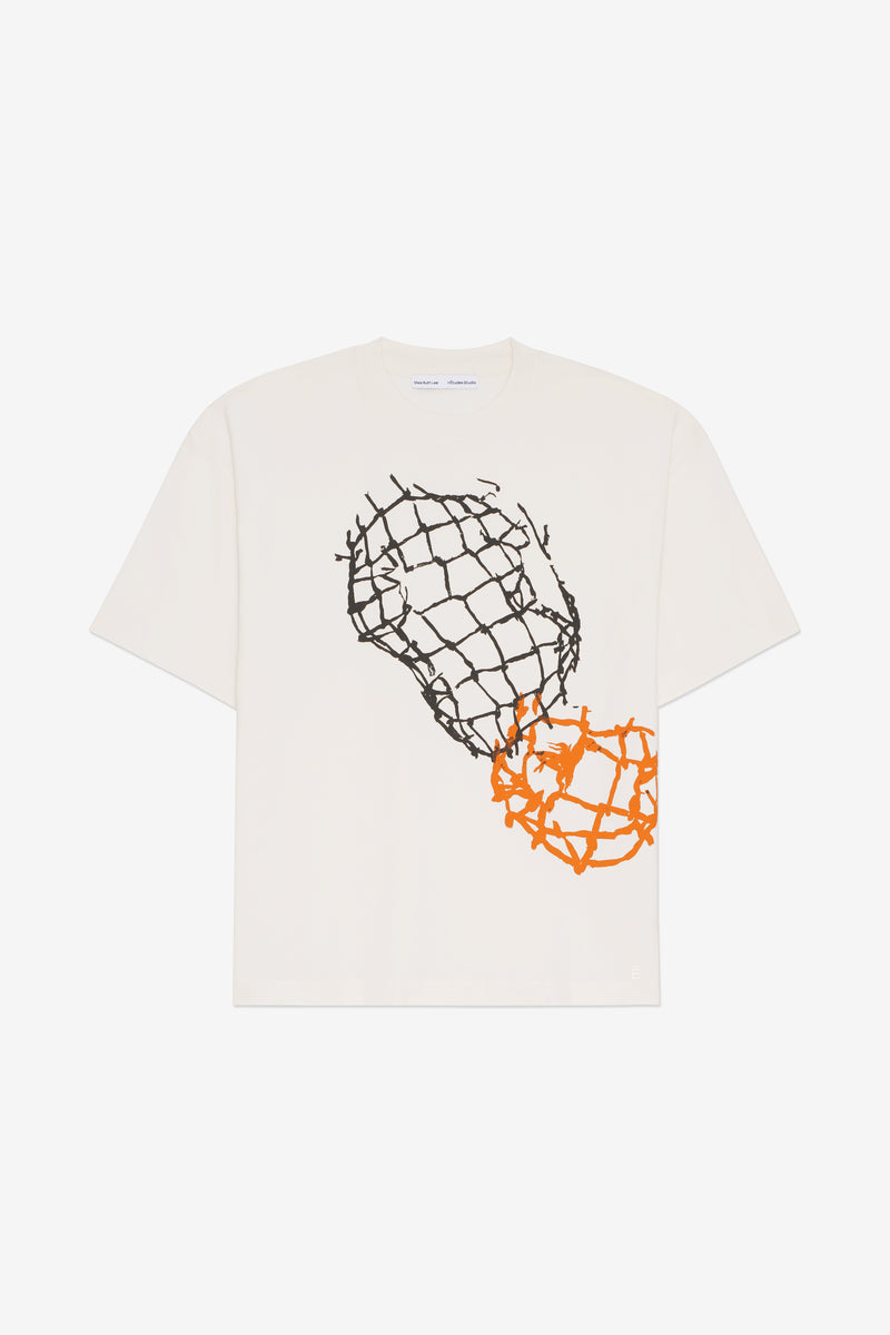 RELAX T-SHIRT BAGGAGE MAIA RUTH LEE OFF WHITE 1