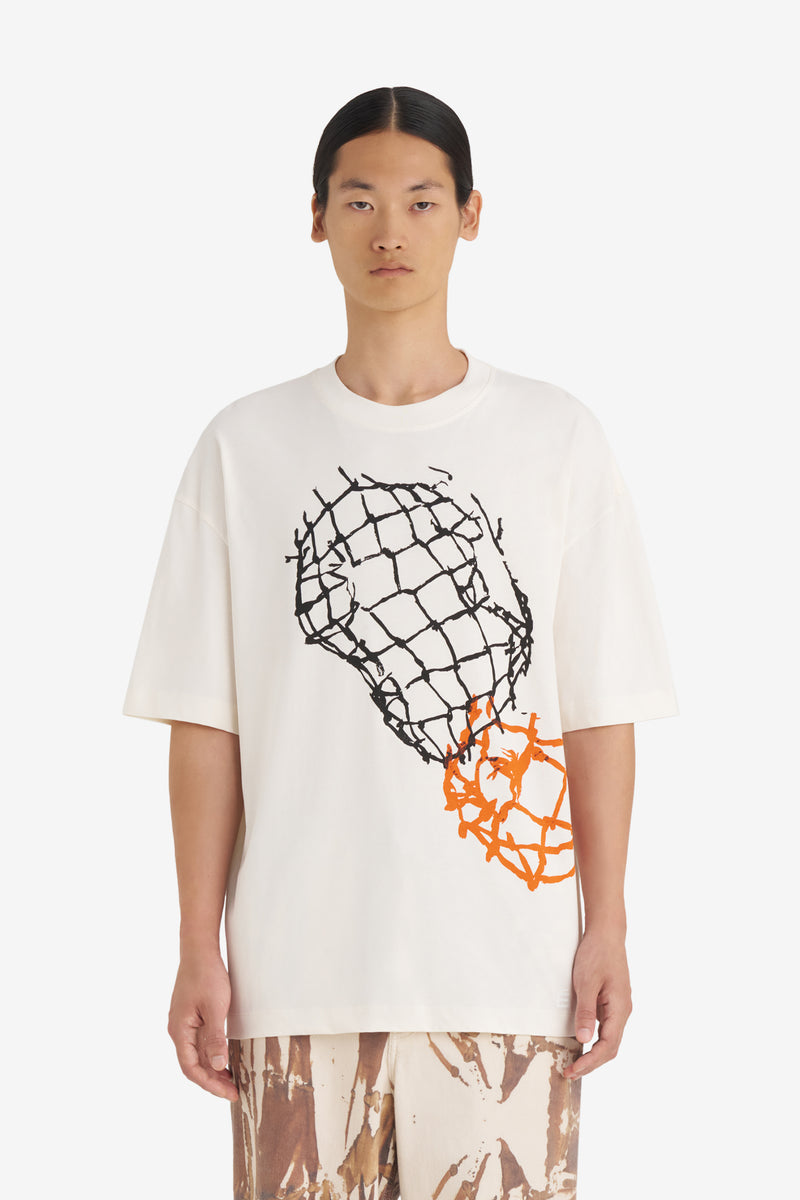 RELAX T-SHIRT BAGGAGE MAIA RUTH LEE OFF WHITE 2