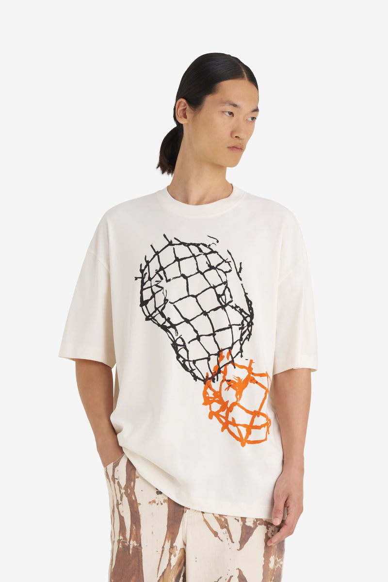 RELAX T-SHIRT BAGGAGE MAIA RUTH LEE OFF WHITE 2