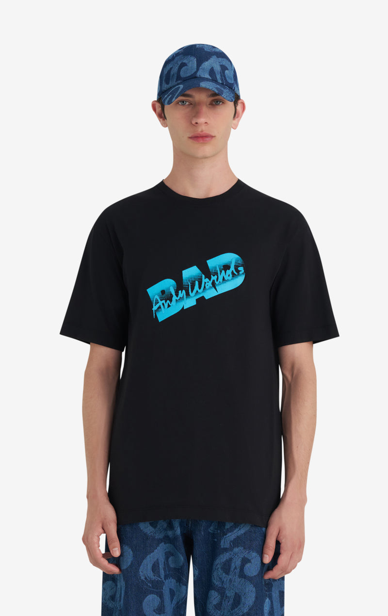 RELAX T-SHIRT BAD ANDY WARHOL XXS / ANTHRACITE