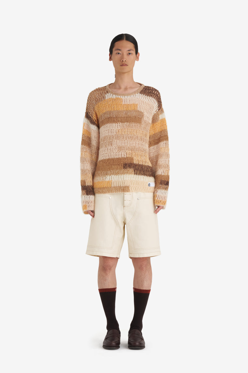 CROCHET ROUNDNECK BROWN 4