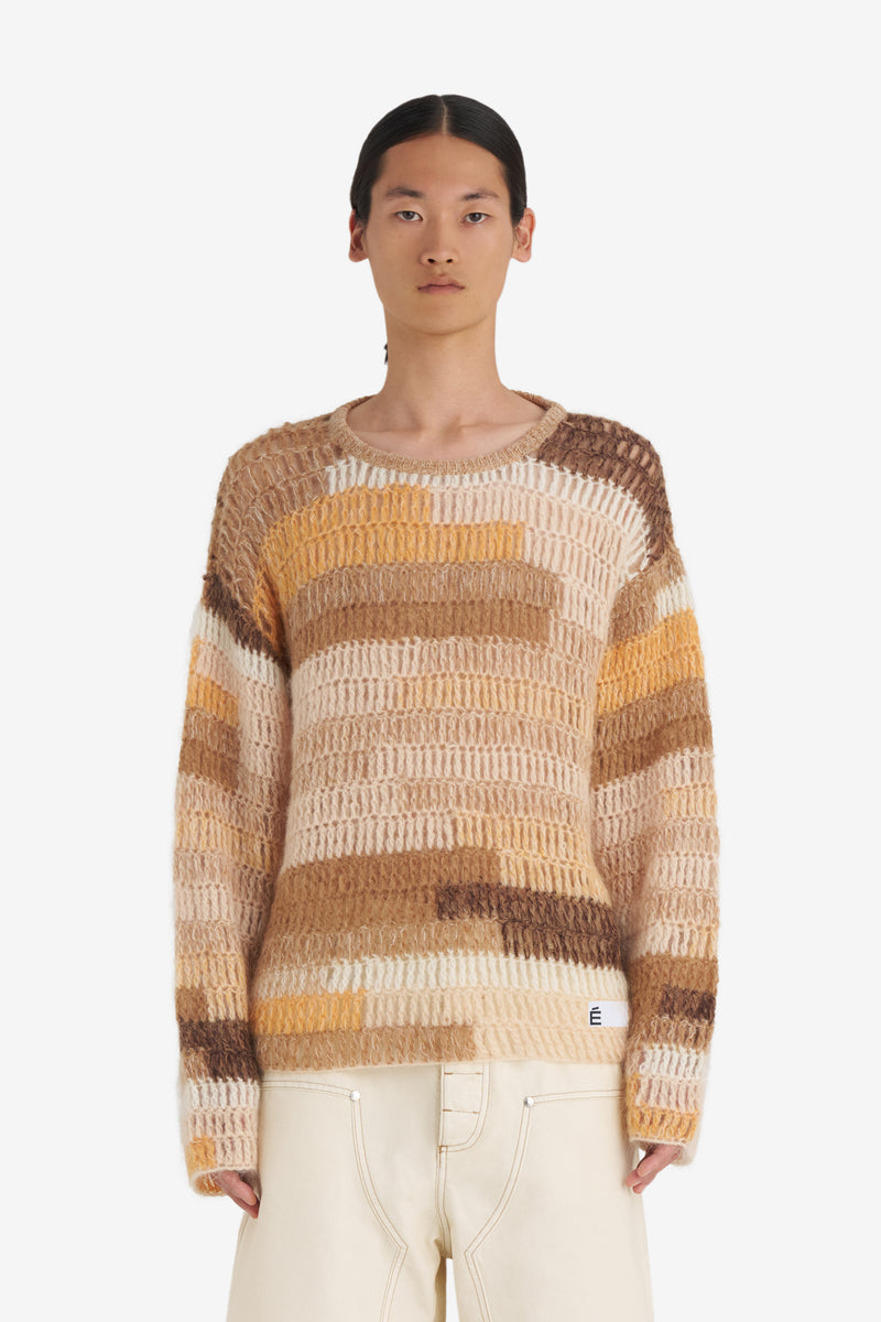 CROCHET ROUNDNECK BROWN 3