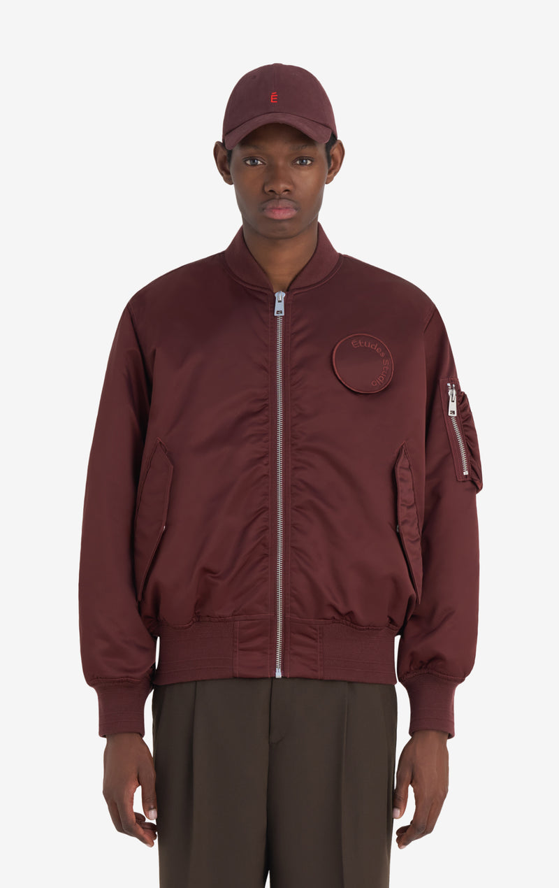 BOMBER JACKET 42 / DK RED