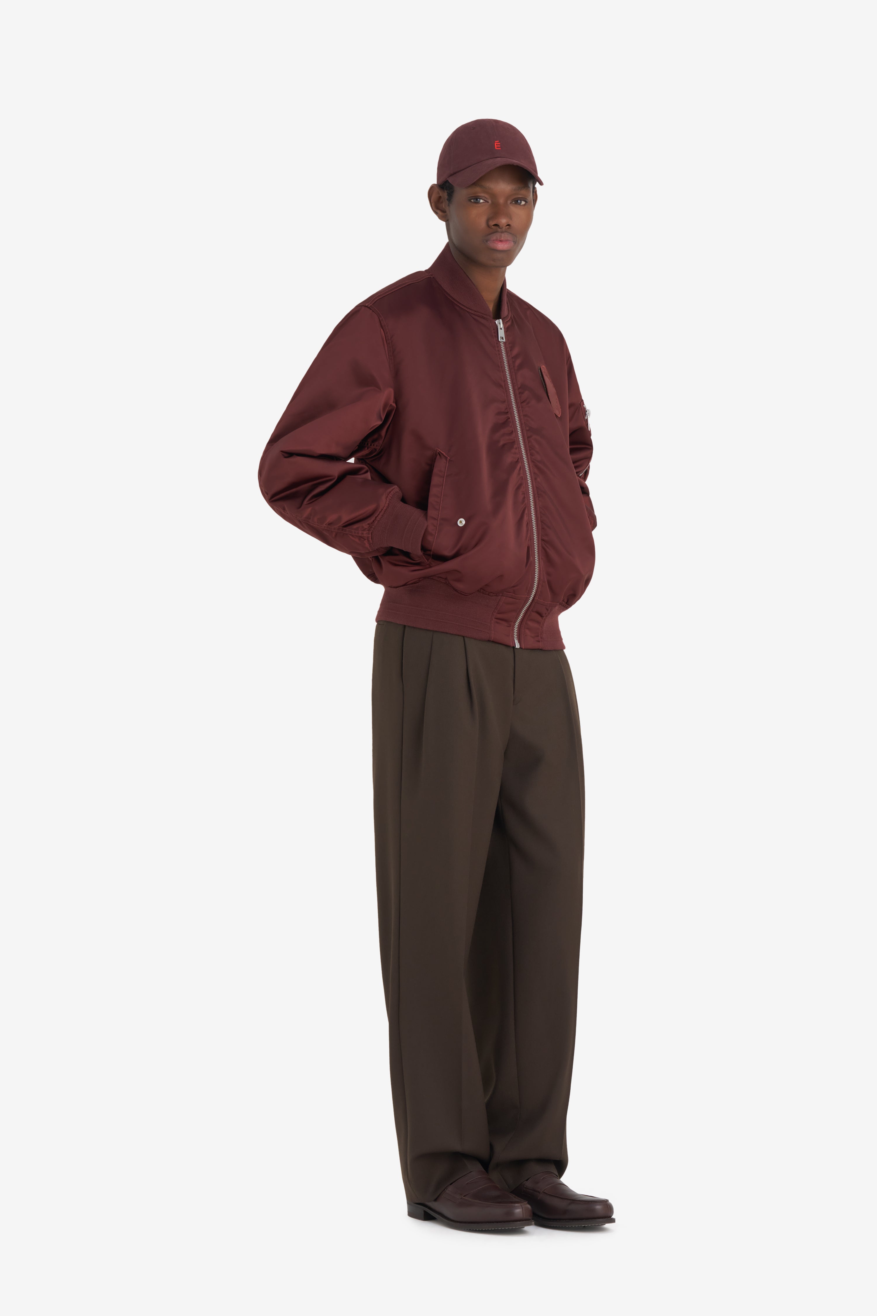 BOMBER JACKET DK RED | Études Studio