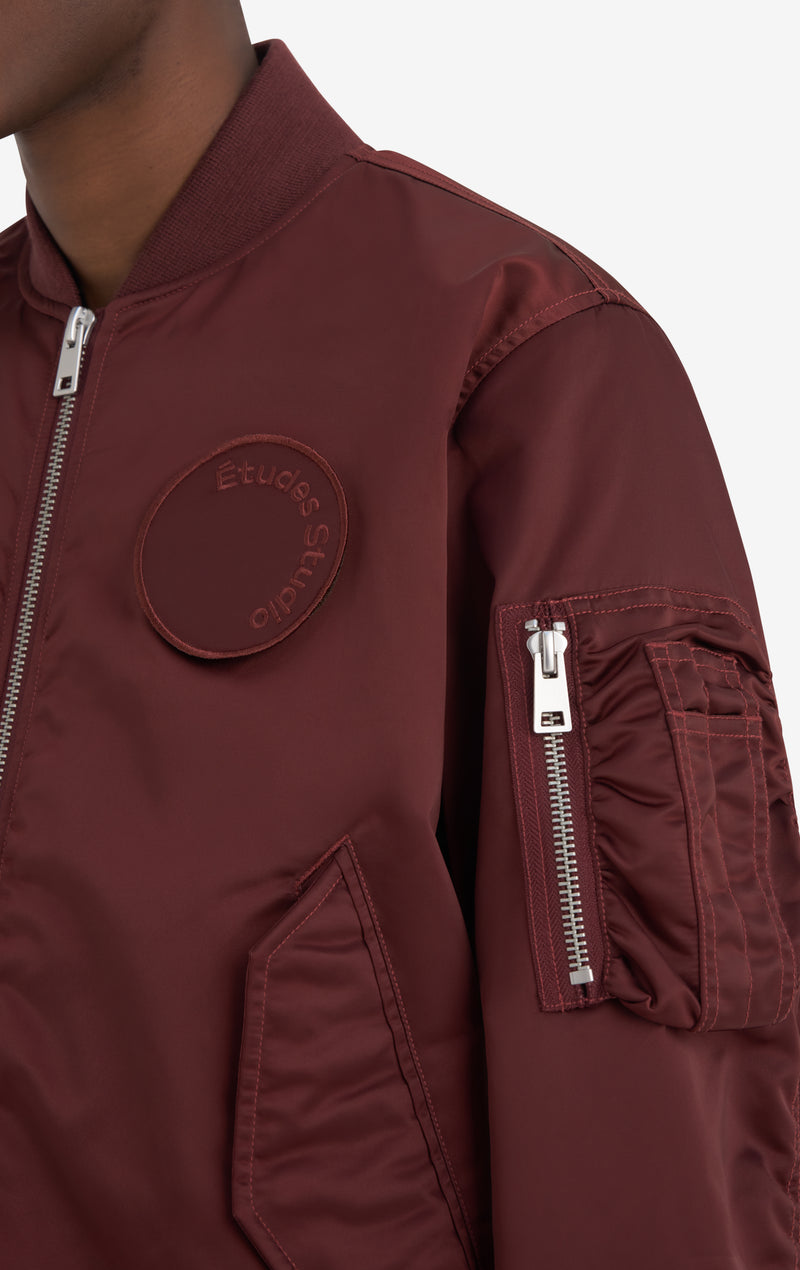 BOMBER JACKET 42 / DK RED