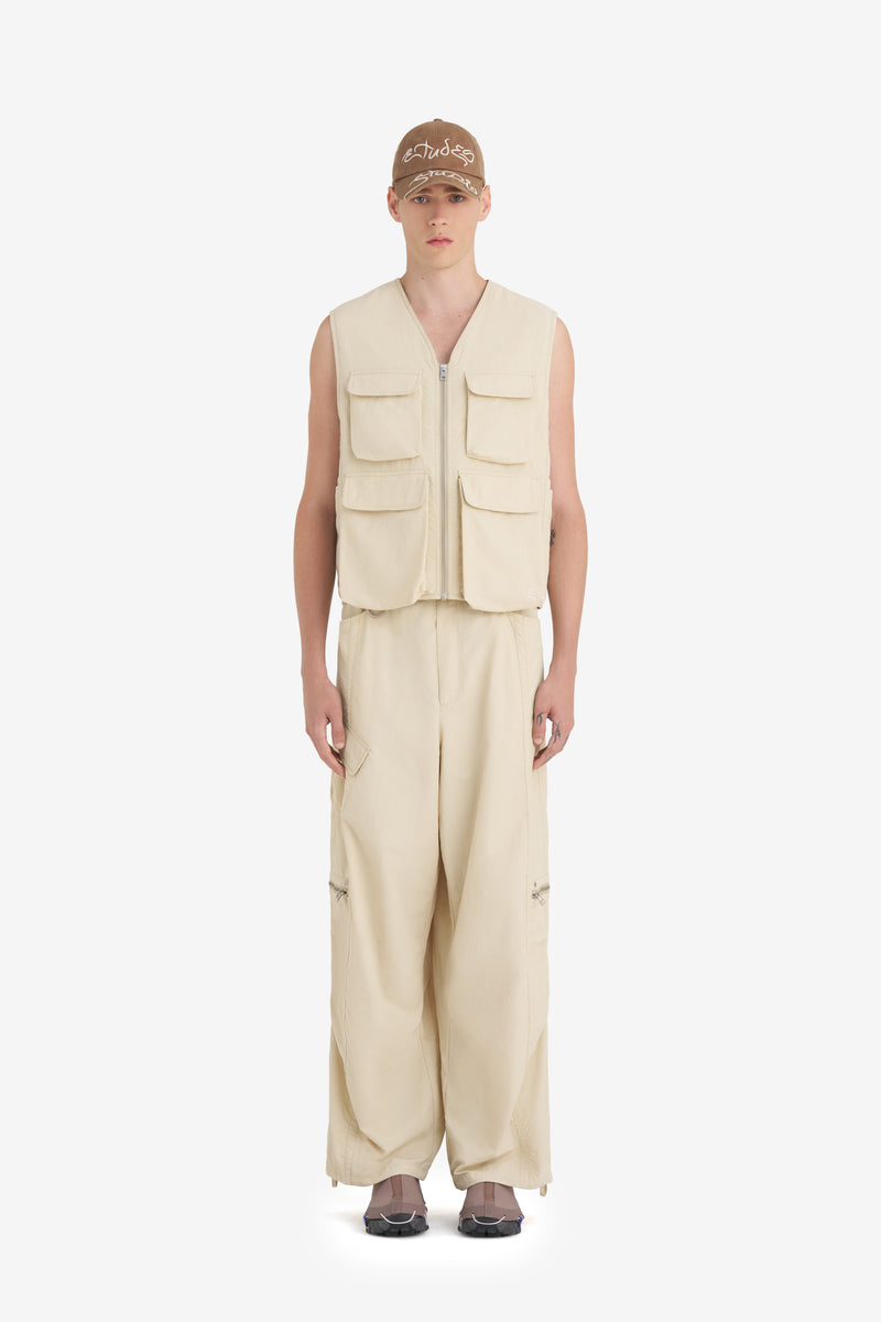 MULTIPOCKET VEST CREAM 3