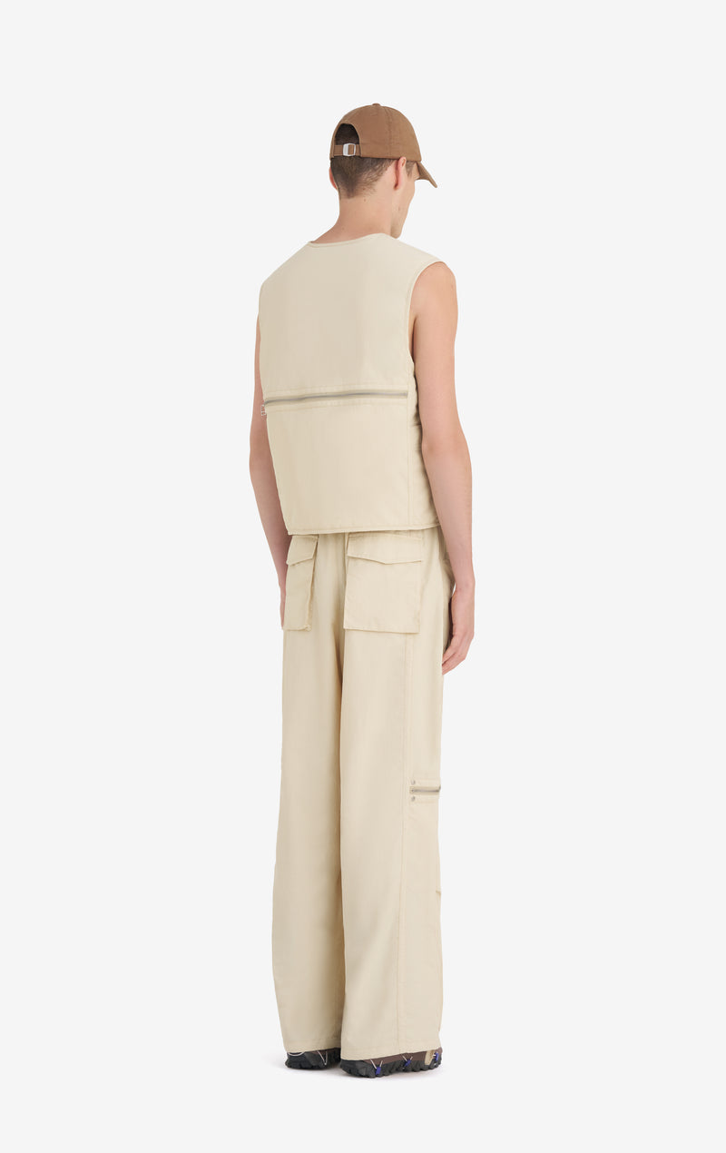 MULTIPOCKET VEST 42 / CREAM