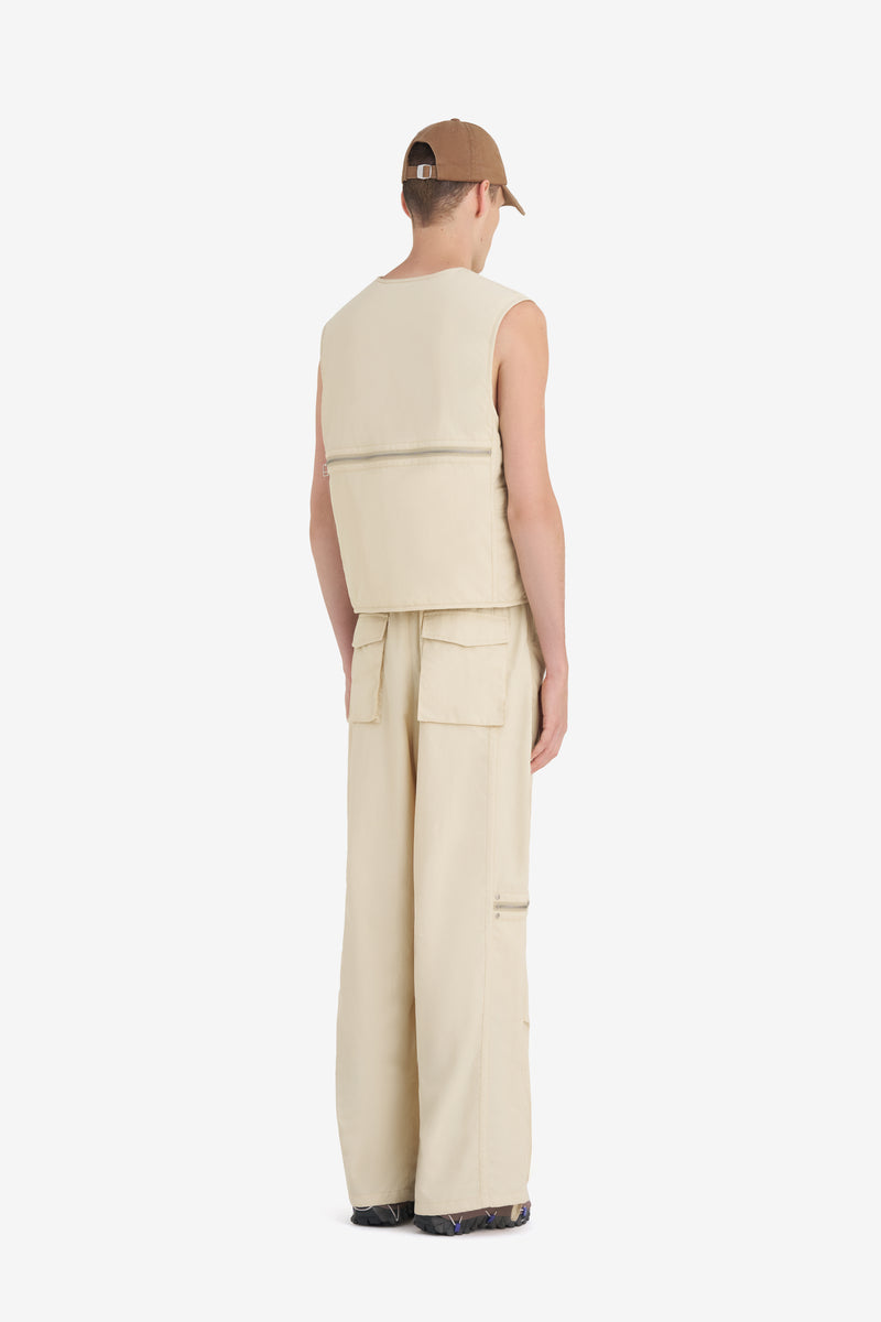 MULTIPOCKET VEST CREAM 7