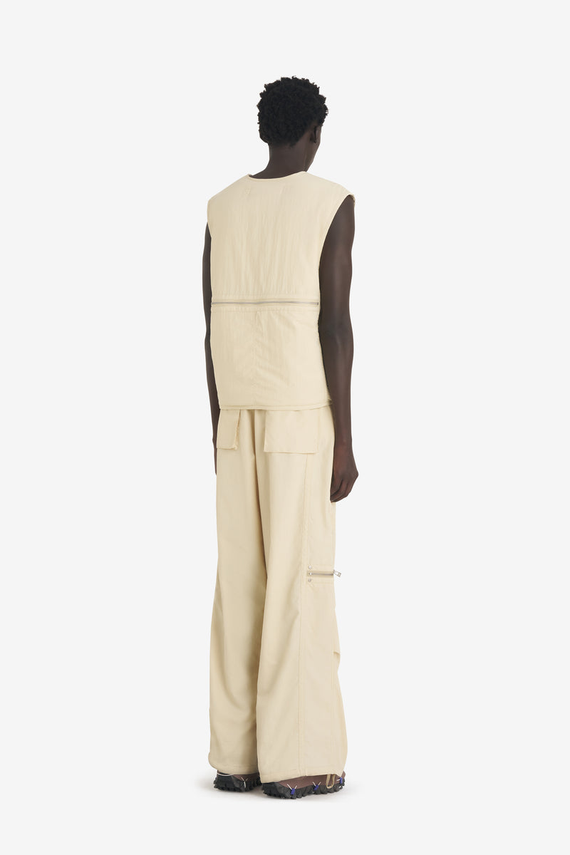 MULTIPOCKET VEST CRÈME 6