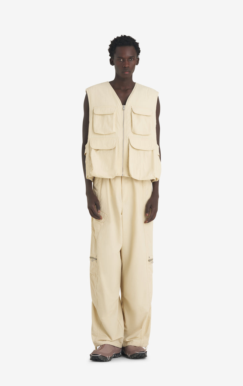MULTIPOCKET VEST 42 / CREAM