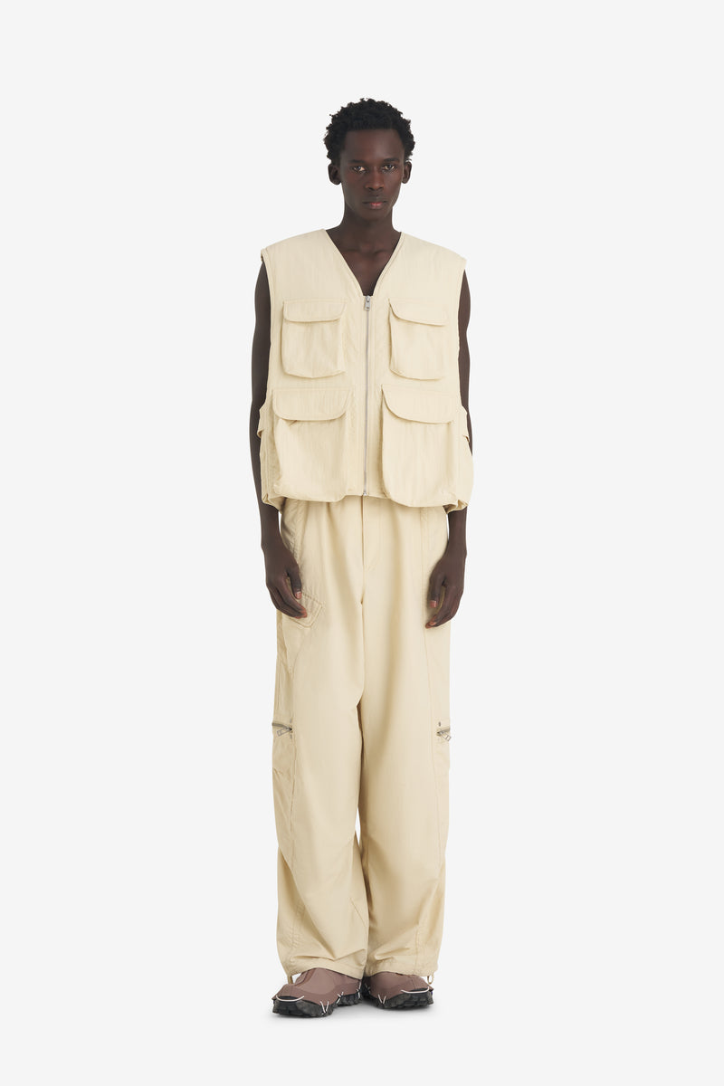 MULTIPOCKET VEST CRÈME 7
