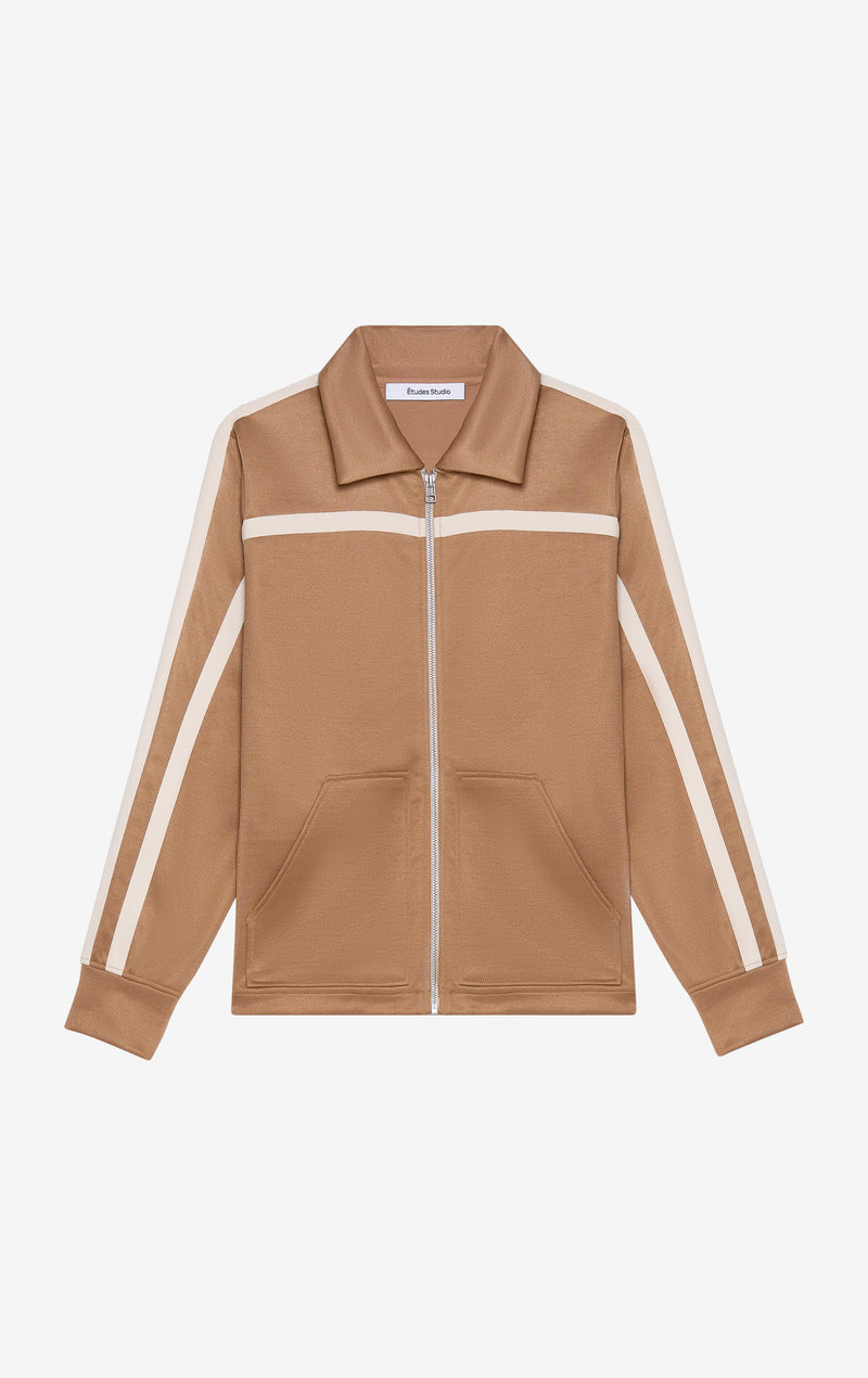TRACKSUIT JACKET XXS / CAMEL