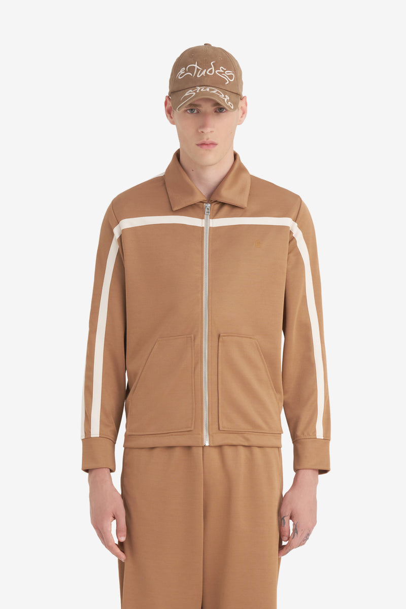 TRACKSUIT JACKET CAMEL 3