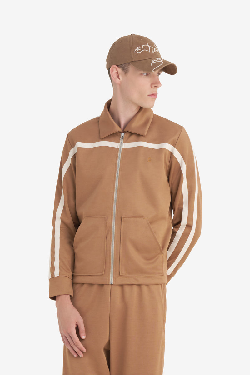 TRACKSUIT JACKET CAMEL 3