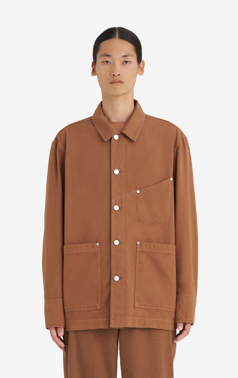 WORKER TWILL JACKET 42 / CAMEL