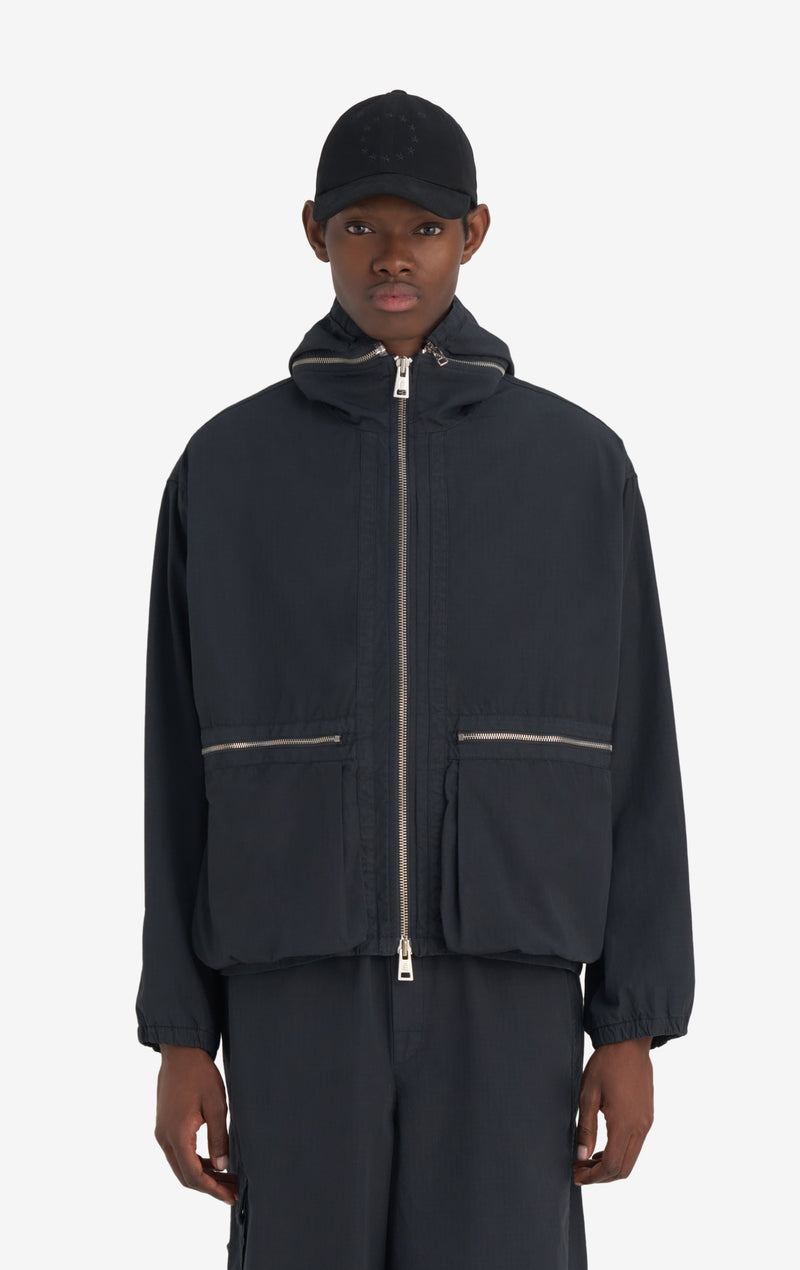 HOODED BLOUSON 42 / ANTHRACITE