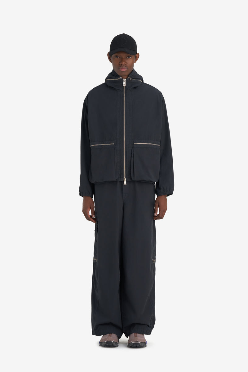 HOODED BLOUSON ANTHRACITE 4